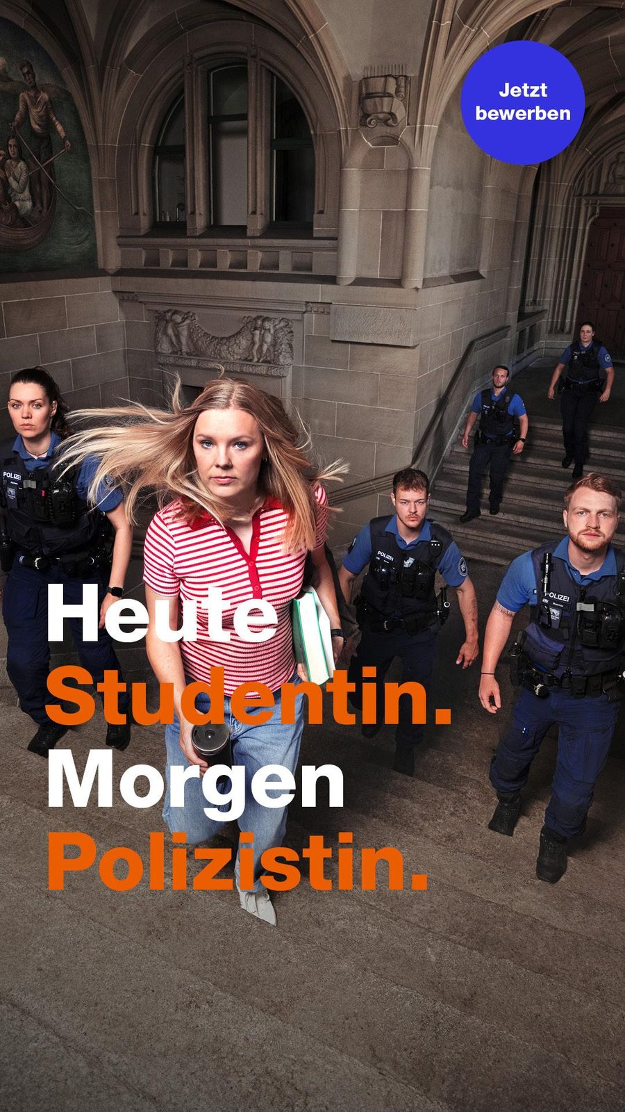 Stadtpolizei Zürich: Studentin Sujet